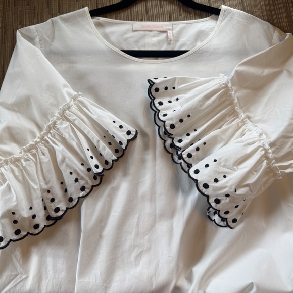 See By Chloe White embroidered dress size 42 - Picture 5 of 5